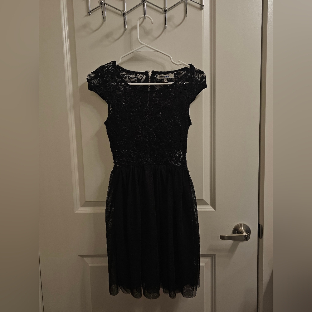 baileyblue Black Sequined Dress